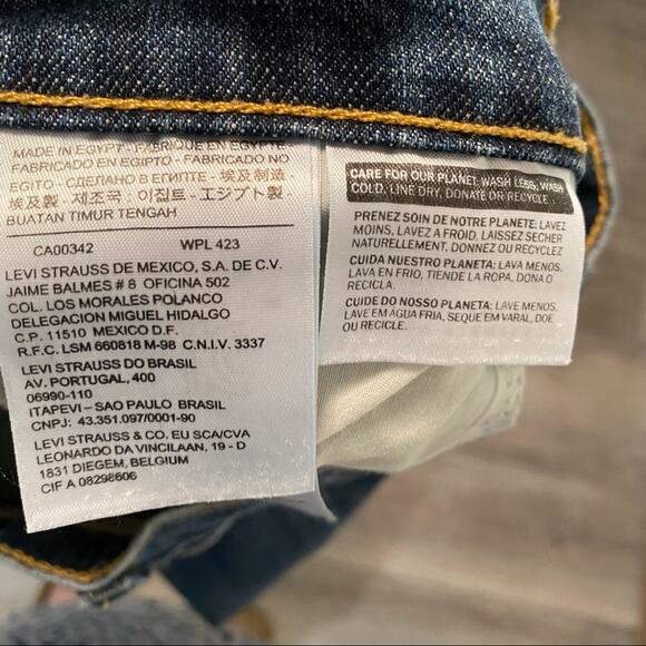 Levis Jeans 529 Womens size 8 Curvy Bootcut Jeans 8 29x32 - Picture 4 of 6
